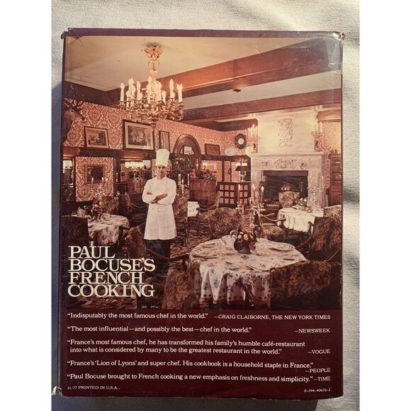 Paul Bocuse’s French Cooking Cookbook, 1977 Edition, 517 pages - Picture 3 of 5